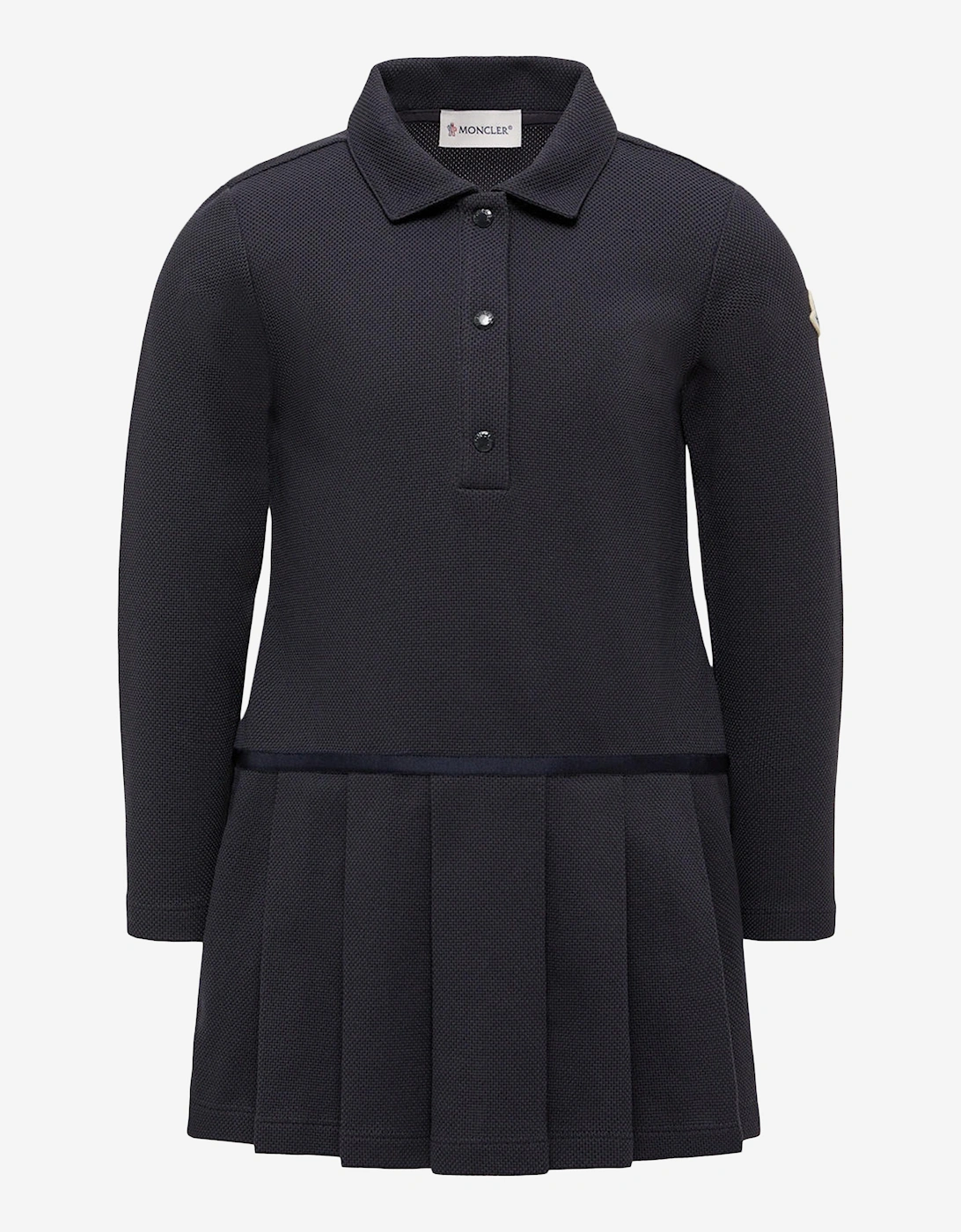 Girls Polo Dress in Navy, 5 of 4