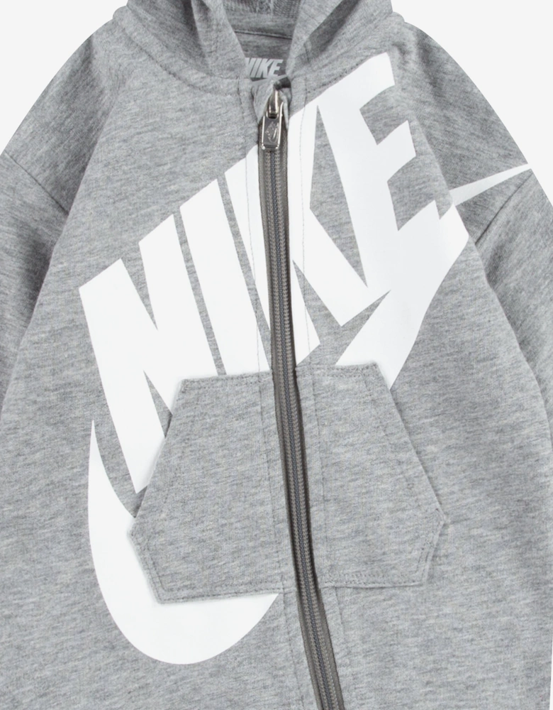 Baby Boys All Day Play Onesie in Grey