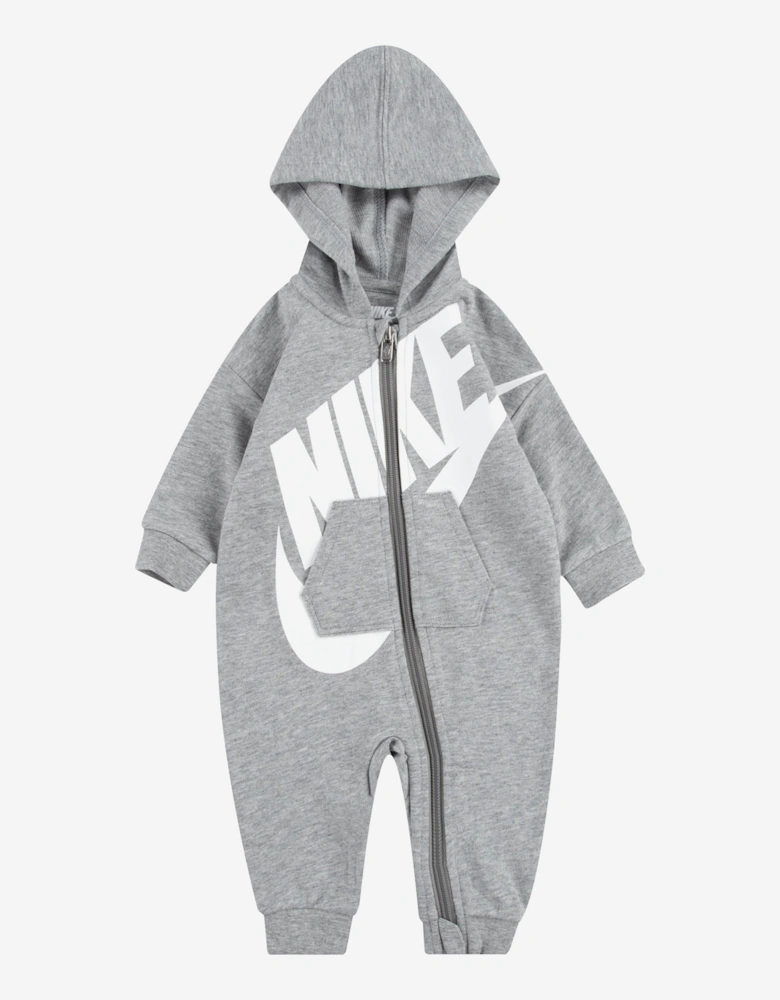 Baby Boys All Day Play Onesie in Grey