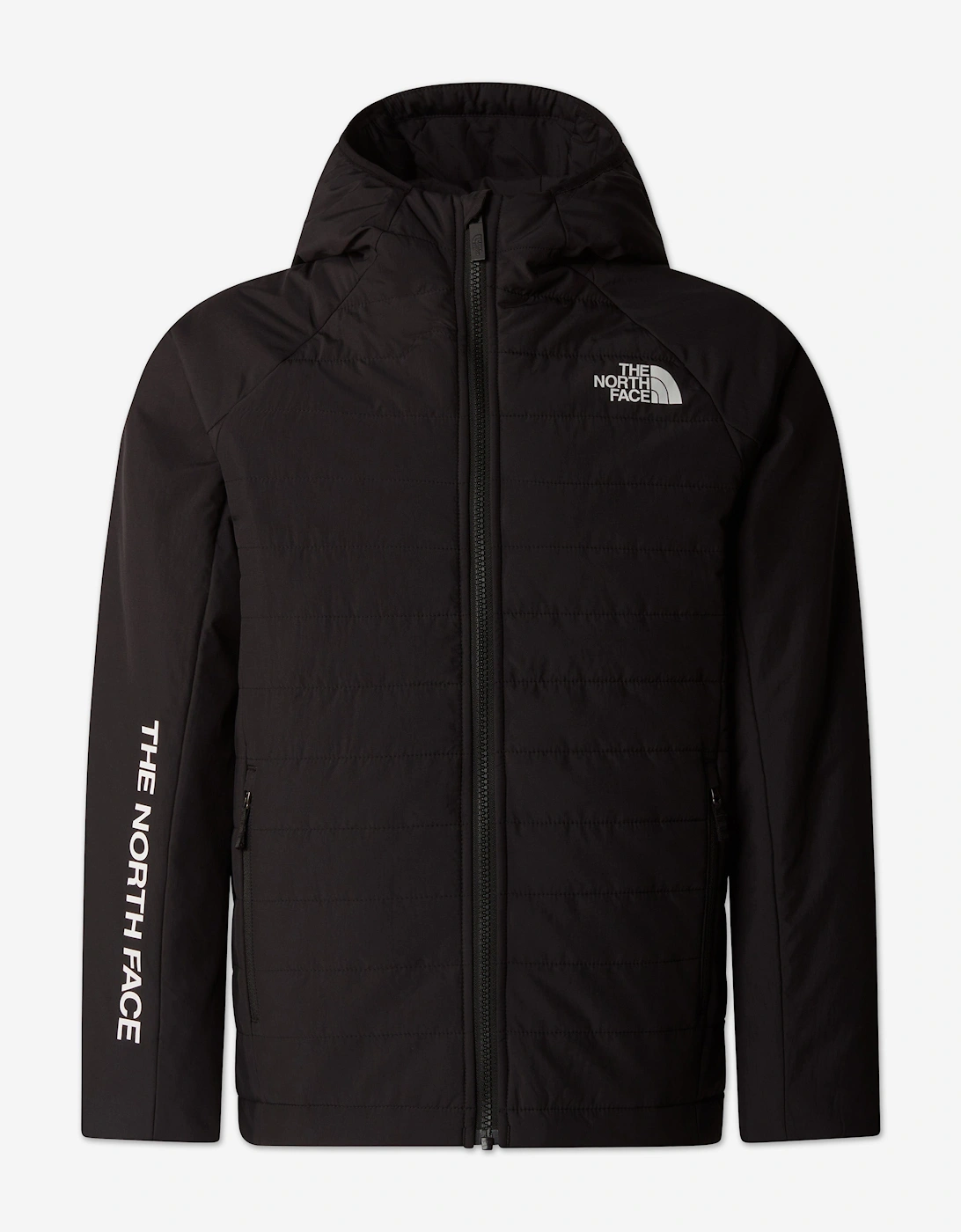 Boys Never Stop Synthetic Jacket in Black, 5 of 4
