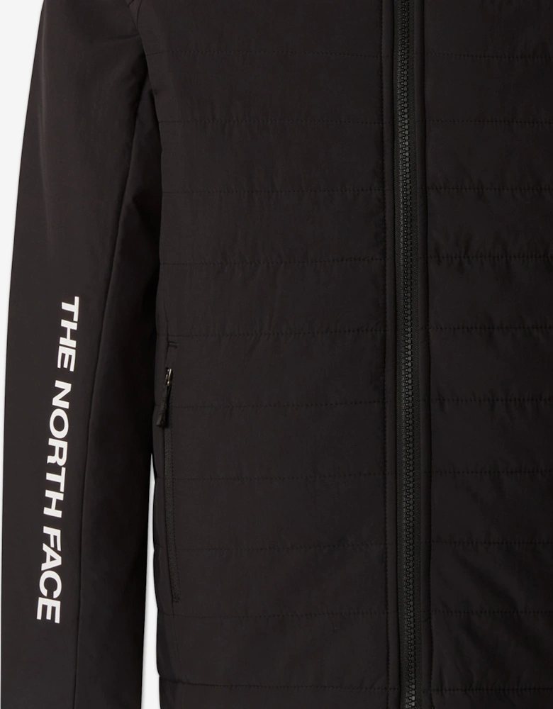 Boys Never Stop Synthetic Jacket in Black