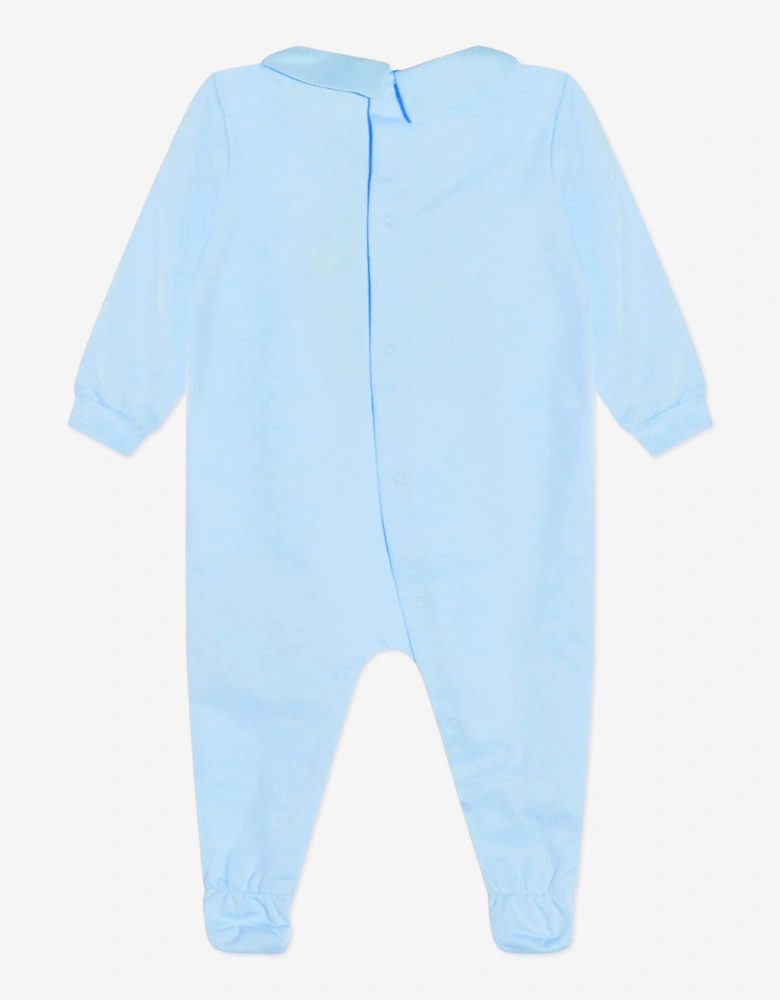 Baby Boys Bear Babygrow Set in Blue