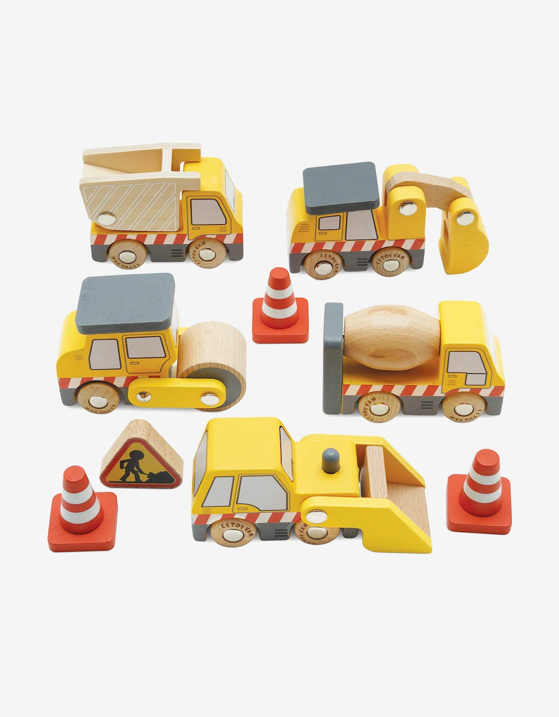 Construction Toy Cars, Trucks & Diggers-7 Piece (W:8.5 x D:3.2 x H:6.5cm), 5 of 4