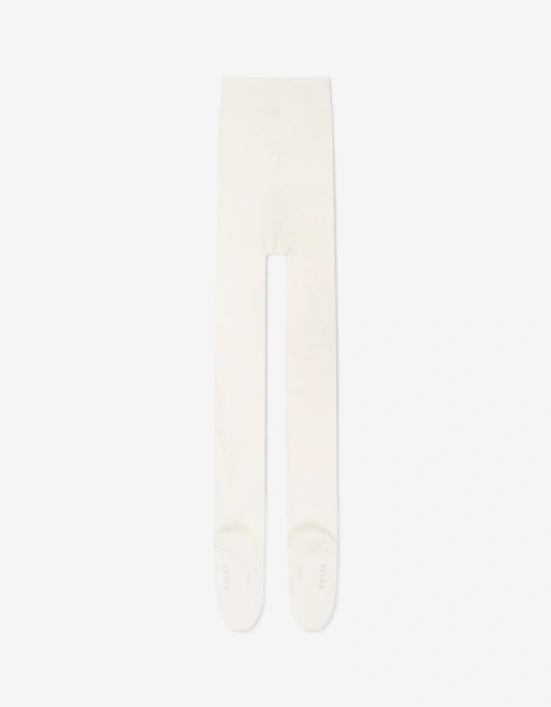 Girls Cotton Touch Tights in Ivory