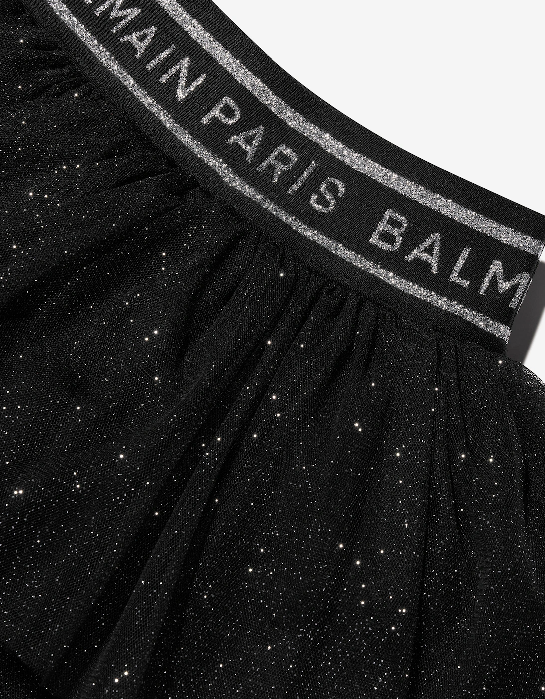 Girls Tutu Leggings in Black