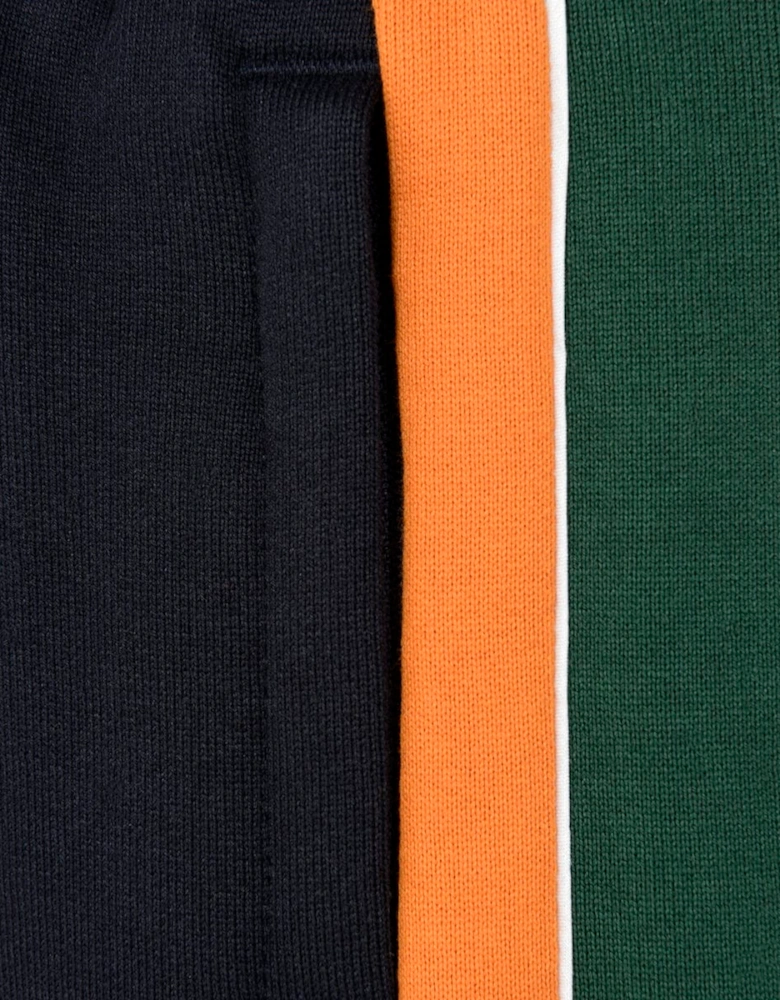 Boys Navy Cotton Joggers