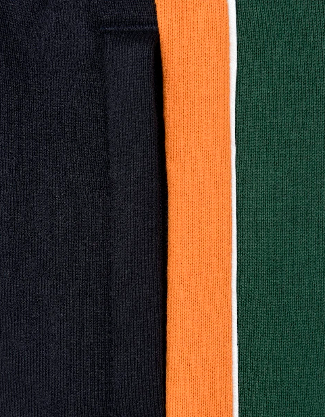 Boys Navy Cotton Joggers
