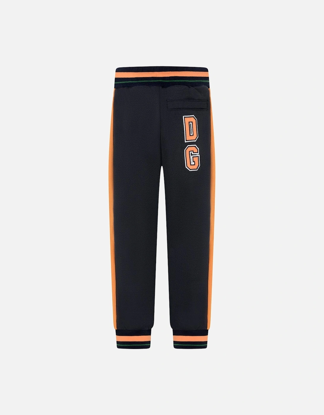Boys Navy Cotton Joggers