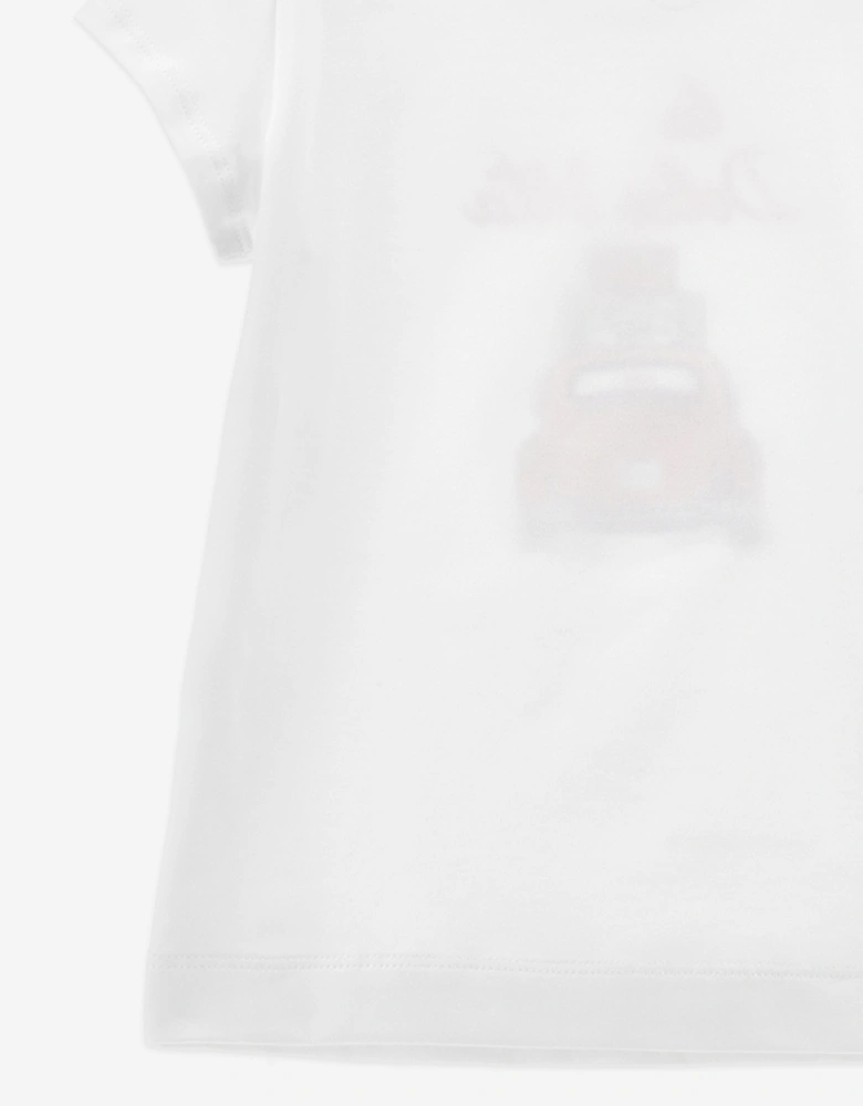 Girls La Dolce Vita T-Shirt in White