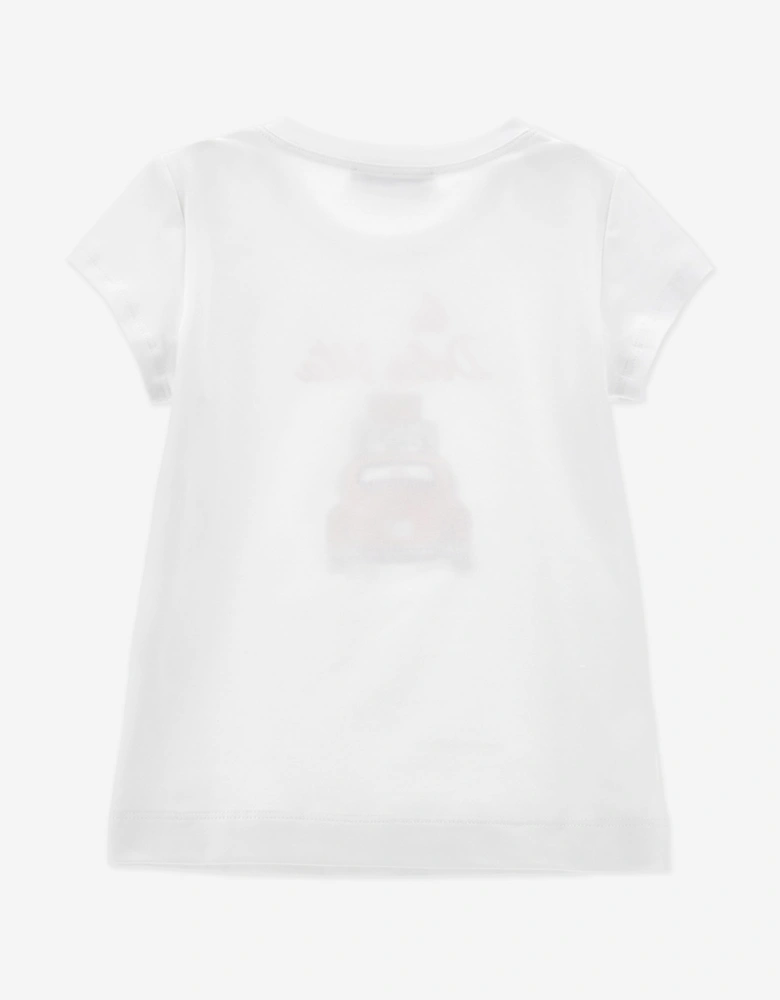 Girls La Dolce Vita T-Shirt in White