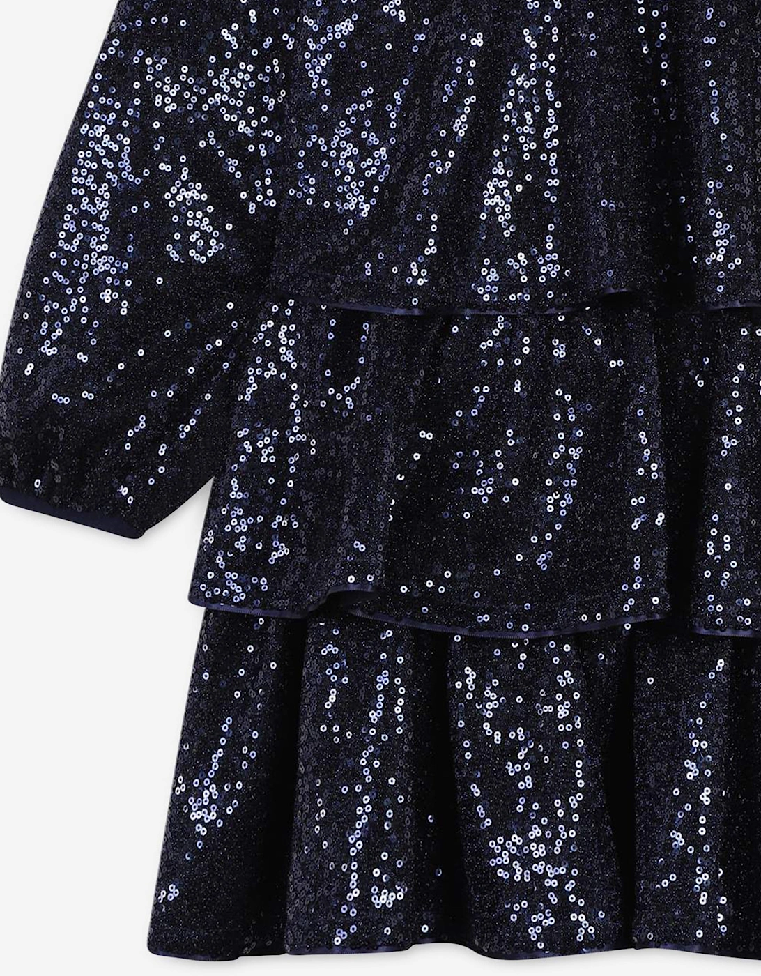 Billieblush Girls Sequin Occasion Dress in Blue