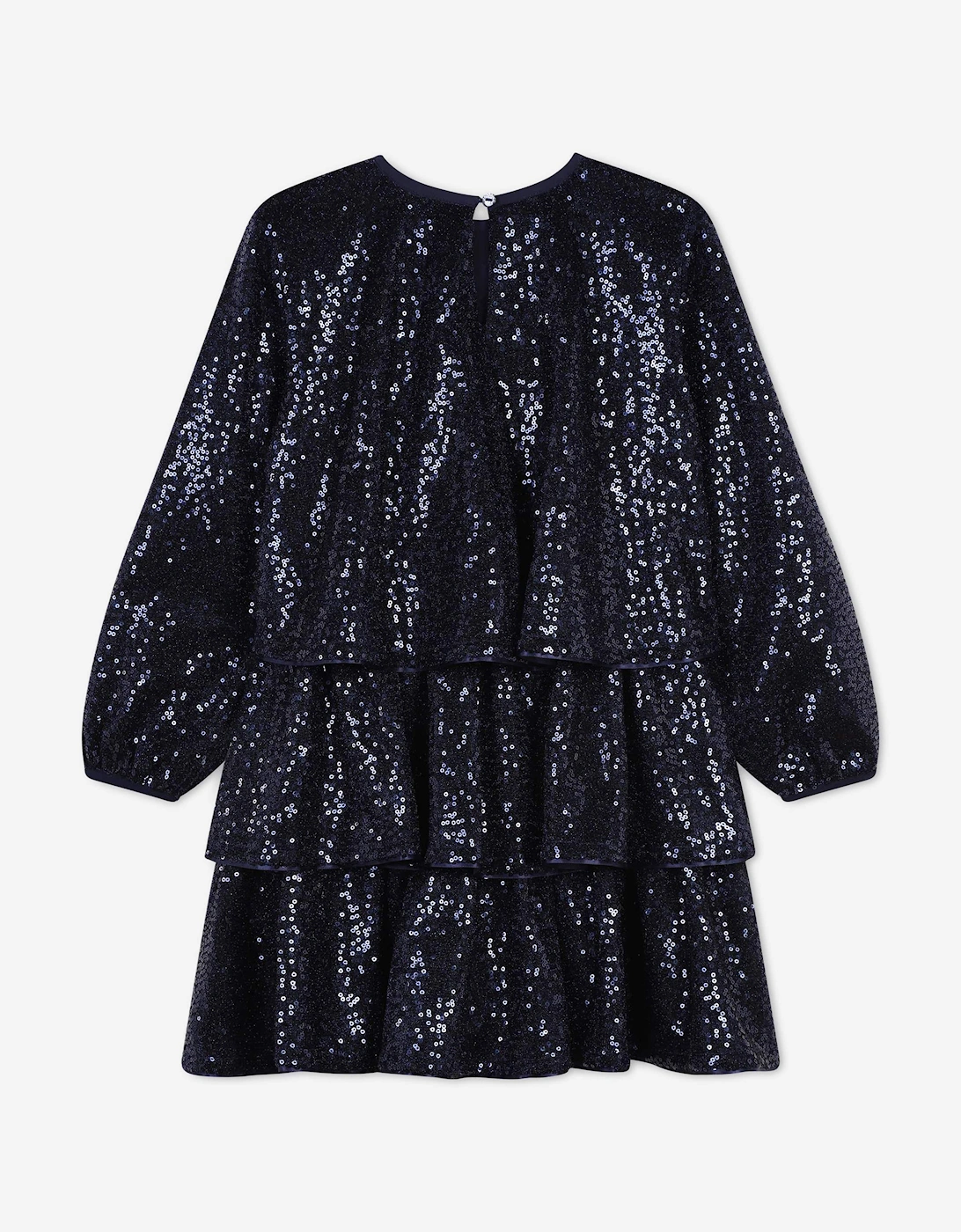 Billieblush Girls Sequin Occasion Dress in Blue