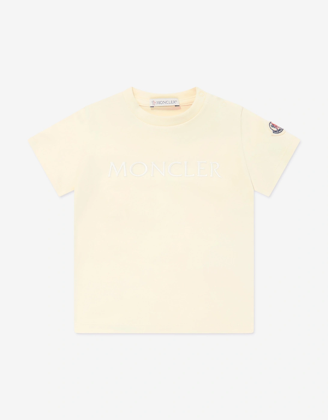 Enfant Baby Girls Logo T-Shirt in Yellow, 5 of 4