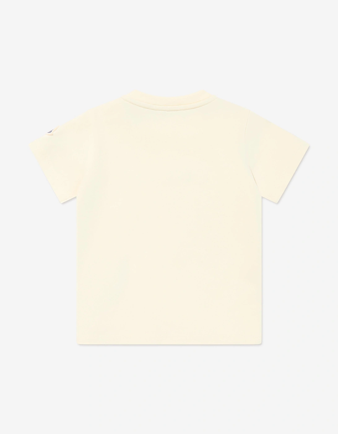 Enfant Baby Girls Logo T-Shirt in Yellow