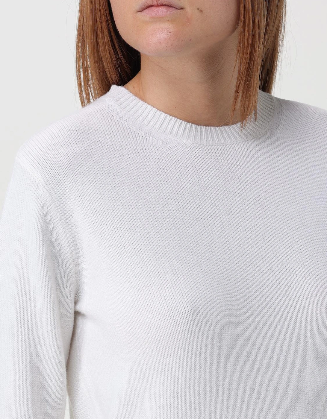 Cashmere Crew Neck Pullover Sweater