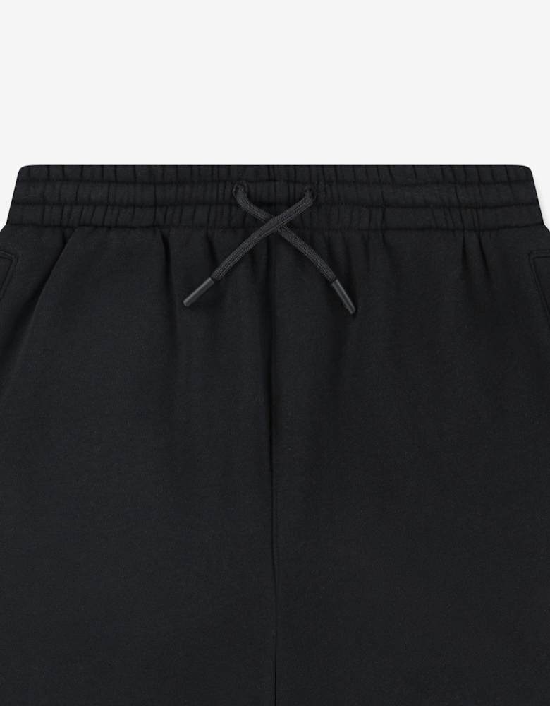 Boys MJ Essential Fleece HBR Shorts in Black