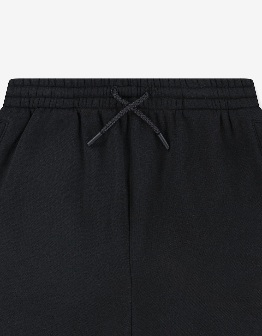 Boys MJ Essential Fleece HBR Shorts in Black