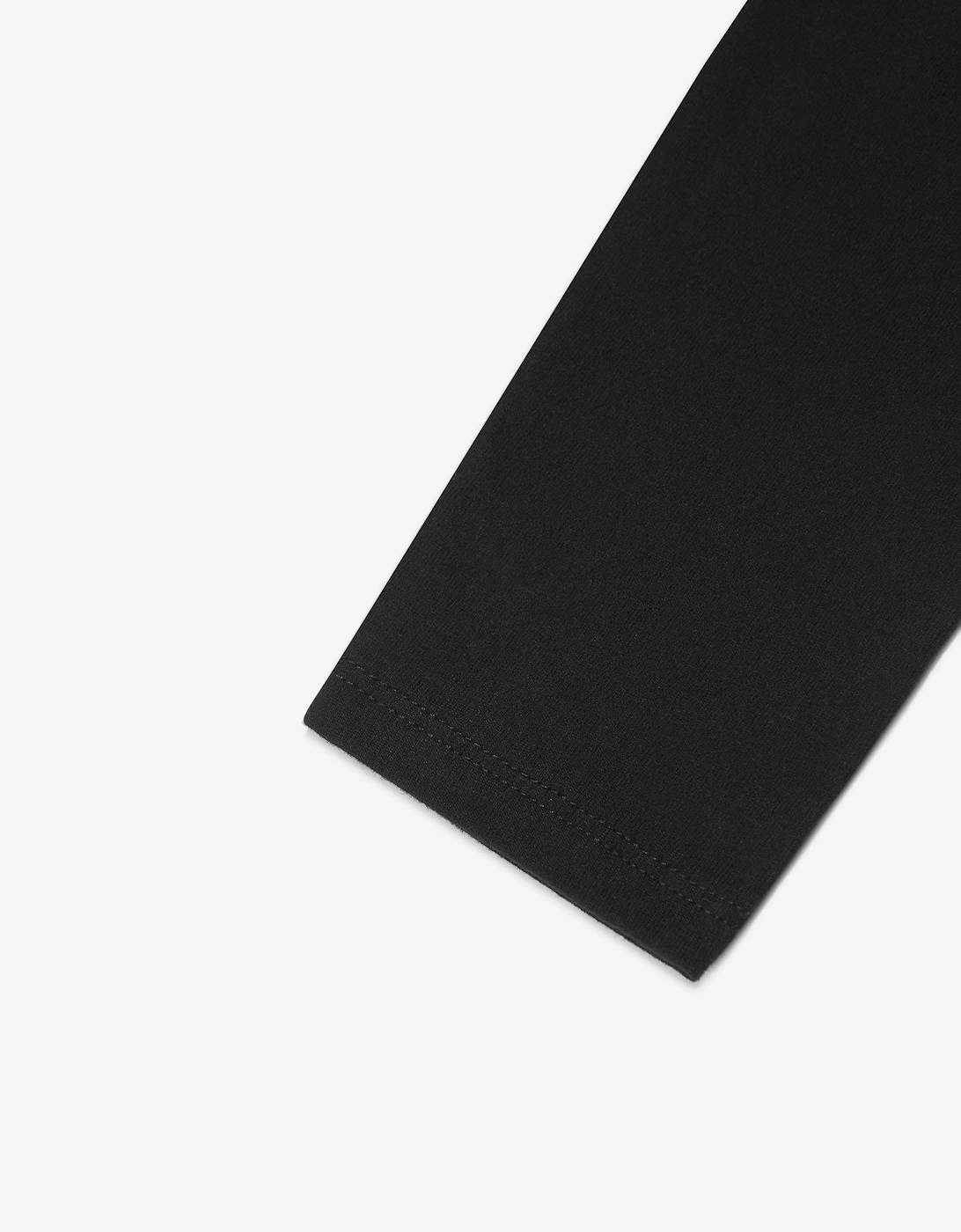 Baby Girls Monogram Leggings in Black