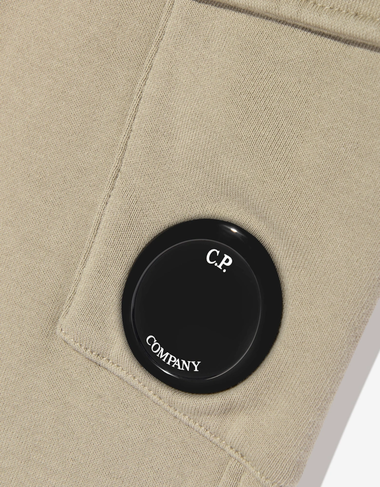 C.P. Company Boys Lens Pocket Joggers in Beige