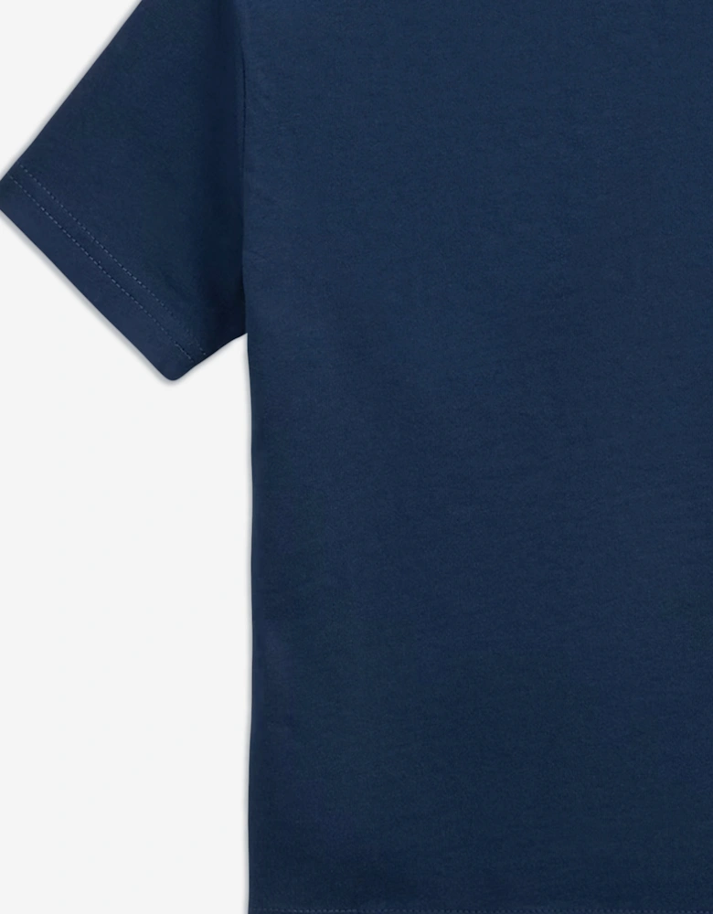 Boys Sparkler Polo Bear T-Shirt in Navy
