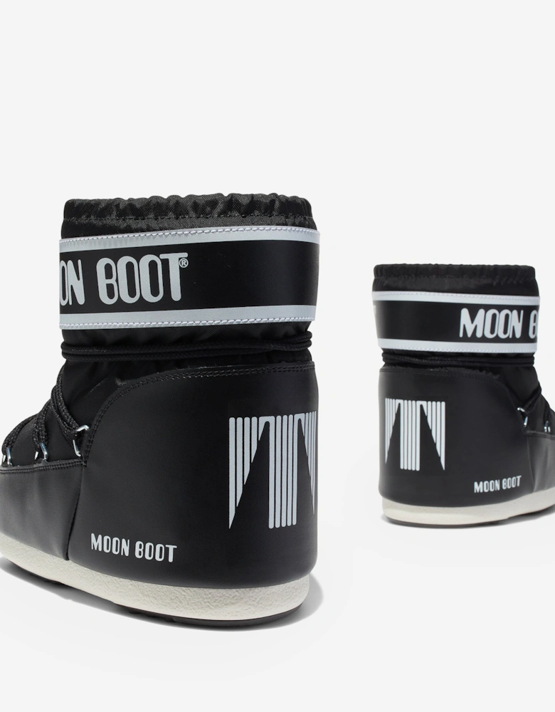 Moon Boot Kids Icon Low Boots in Black