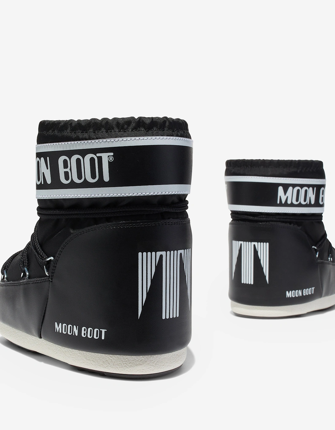 Moon Boot Kids Icon Low Boots in Black