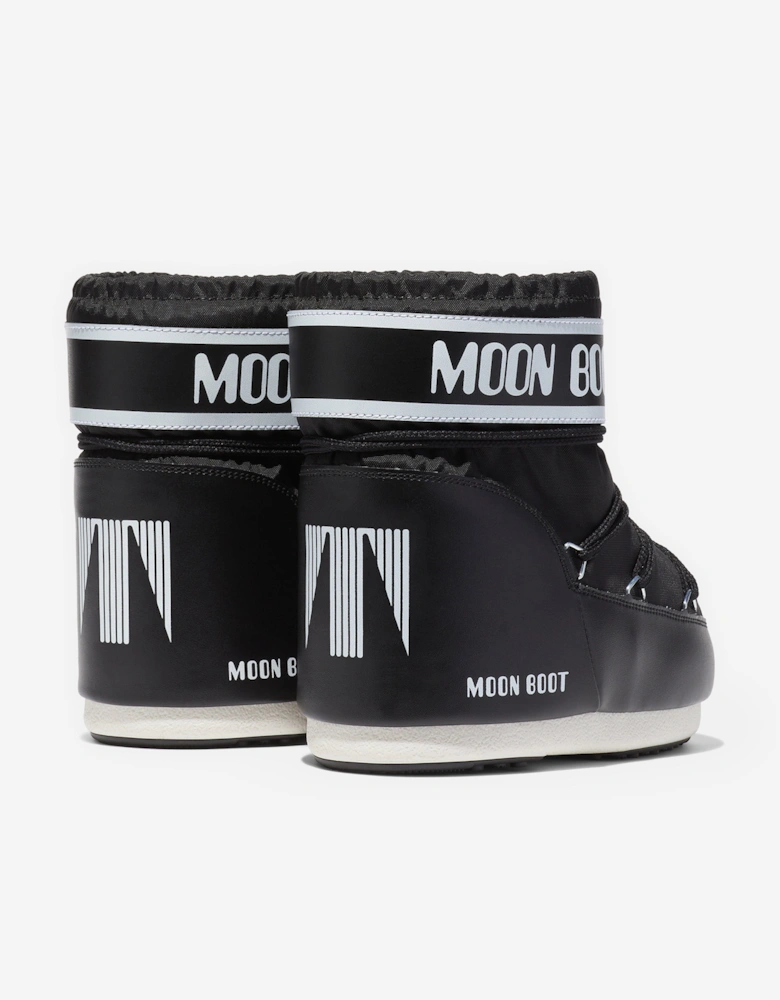 Moon Boot Kids Icon Low Boots in Black