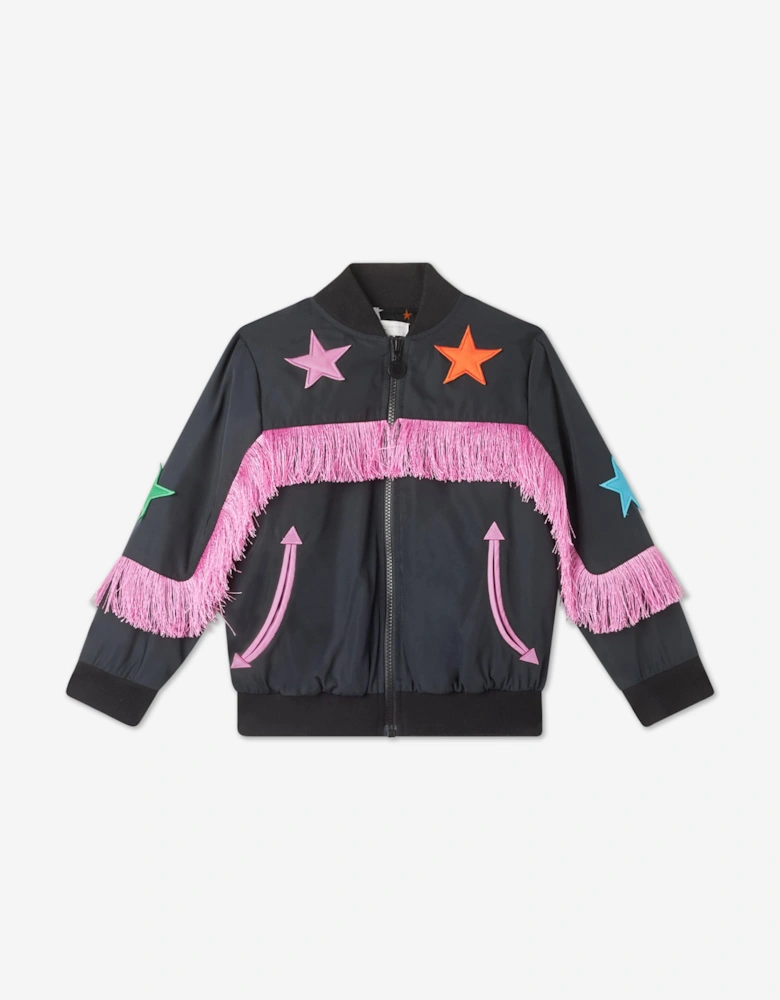 Girls Cowgirl Jacket in Black