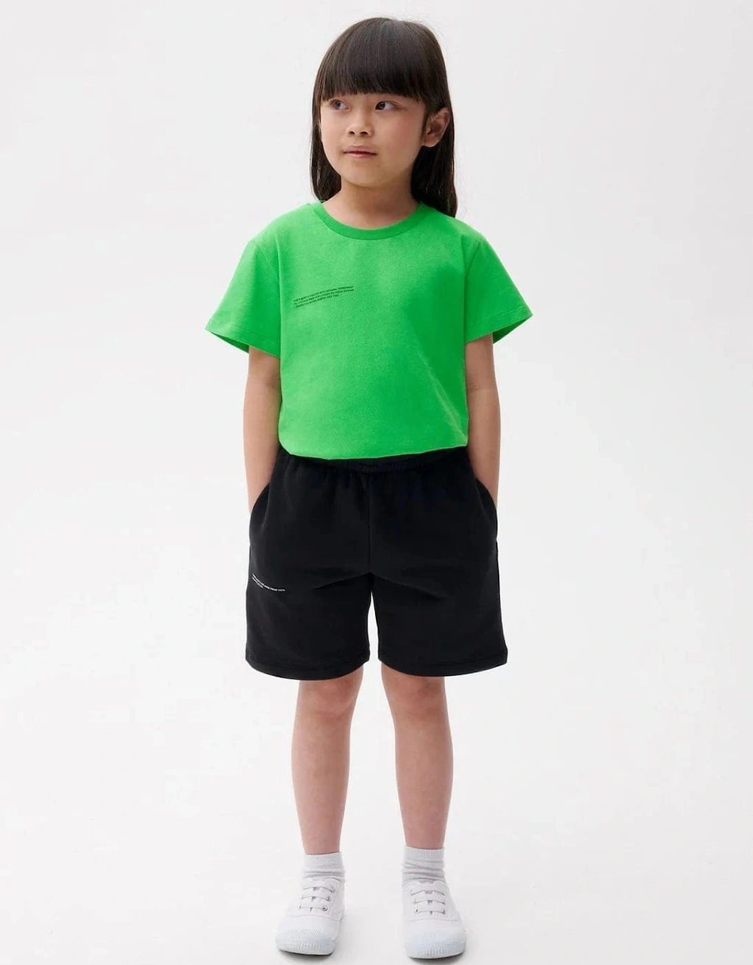 Kids 365 Midweight Long Shorts in Black