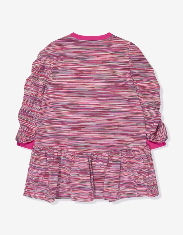 Girls Jersey Dress in Pink
