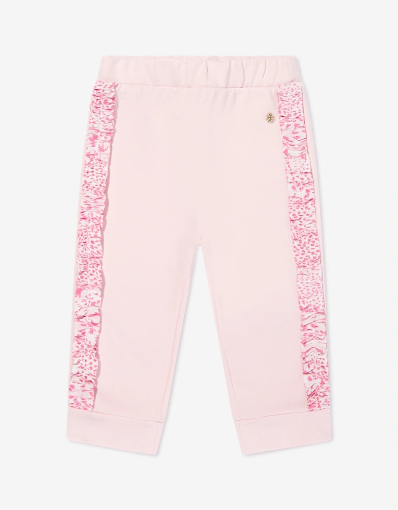 Baby Girls Logo Joggers in Pink