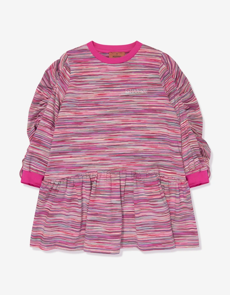 Girls Jersey Dress in Pink