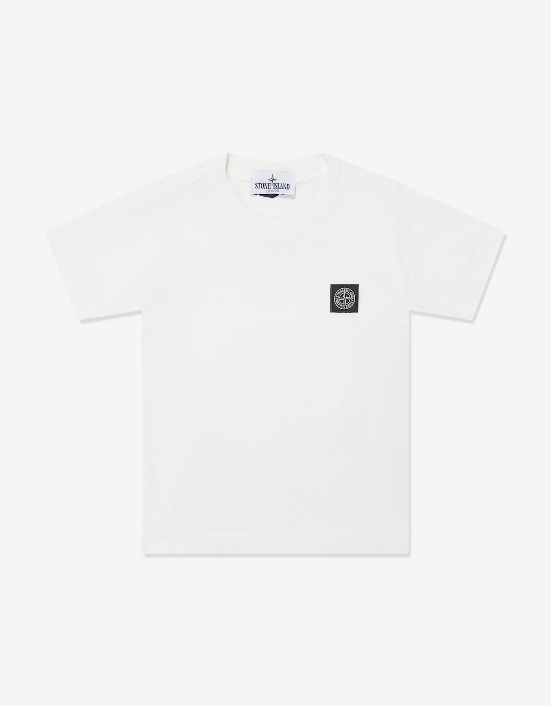 Boys Compass Logo T-Shirt in Ivory, 5 of 4