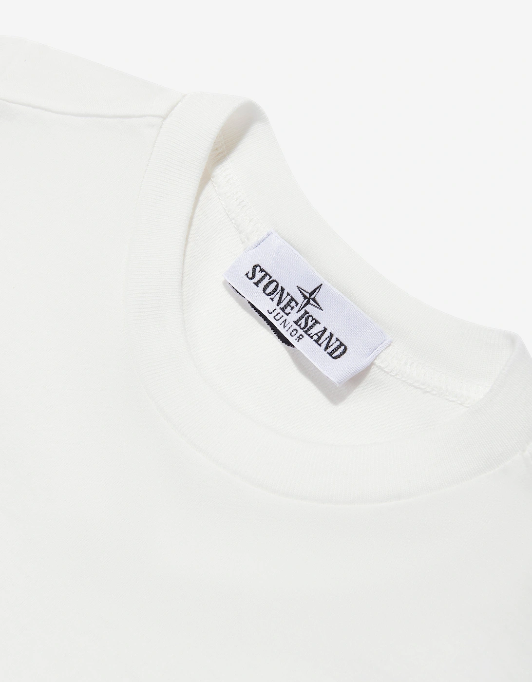 Boys Compass Logo T-Shirt in Ivory