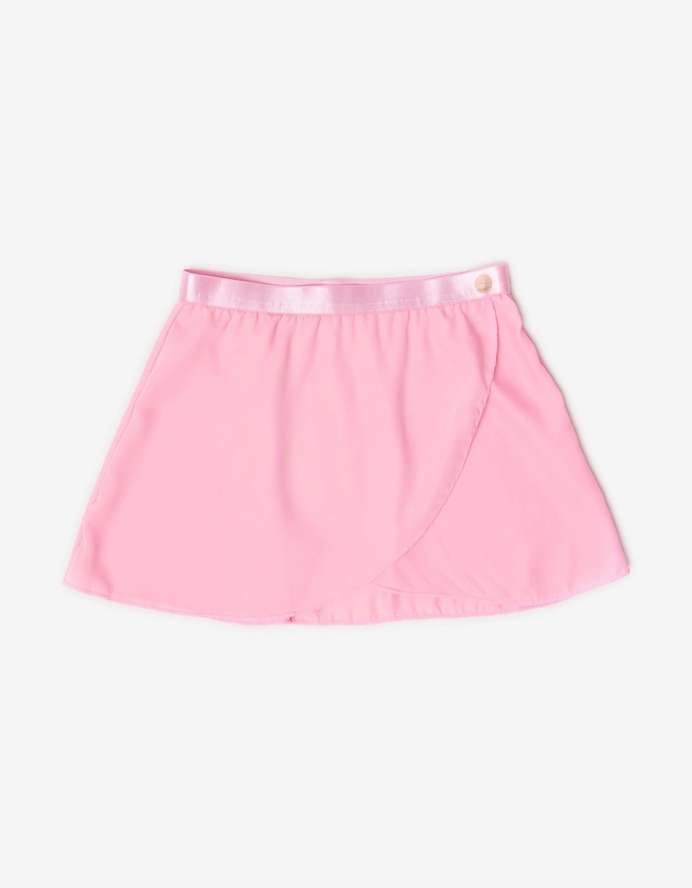 Girls Pirouette Sheer Skirt in Pink