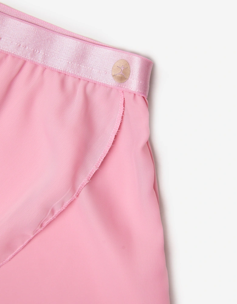 Girls Pirouette Sheer Skirt in Pink