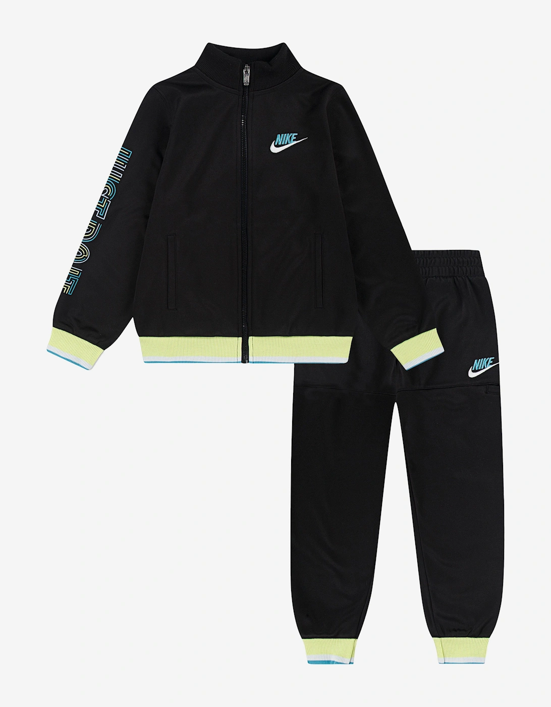 Boys NSW Futura Propus Tracksuit in Black, 5 of 4