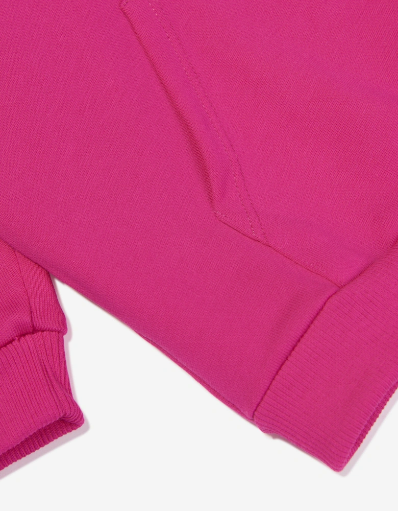 Girls Logo Hoodie in Pink