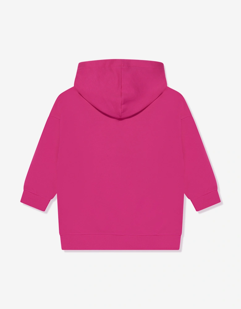 Girls Logo Hoodie in Pink