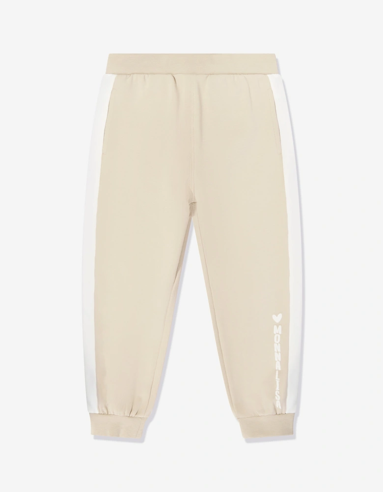 Girls Teddy Bear Tracksuit in Beige