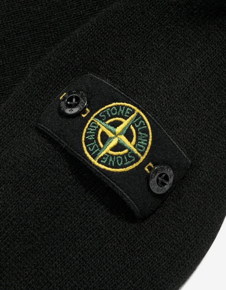 Boys Wool Knitted Jumper in Black