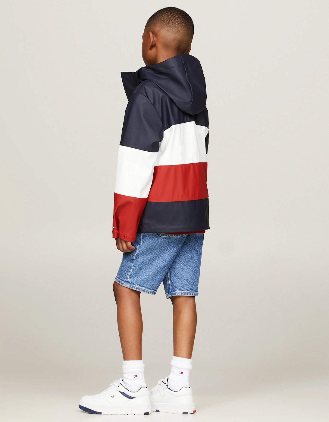 Kids Colourblock Windbreaker in Multicolour
