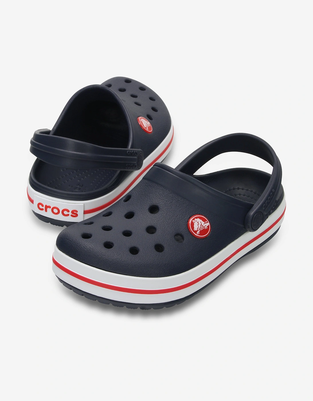 Kids Crocband Clog in Navy
