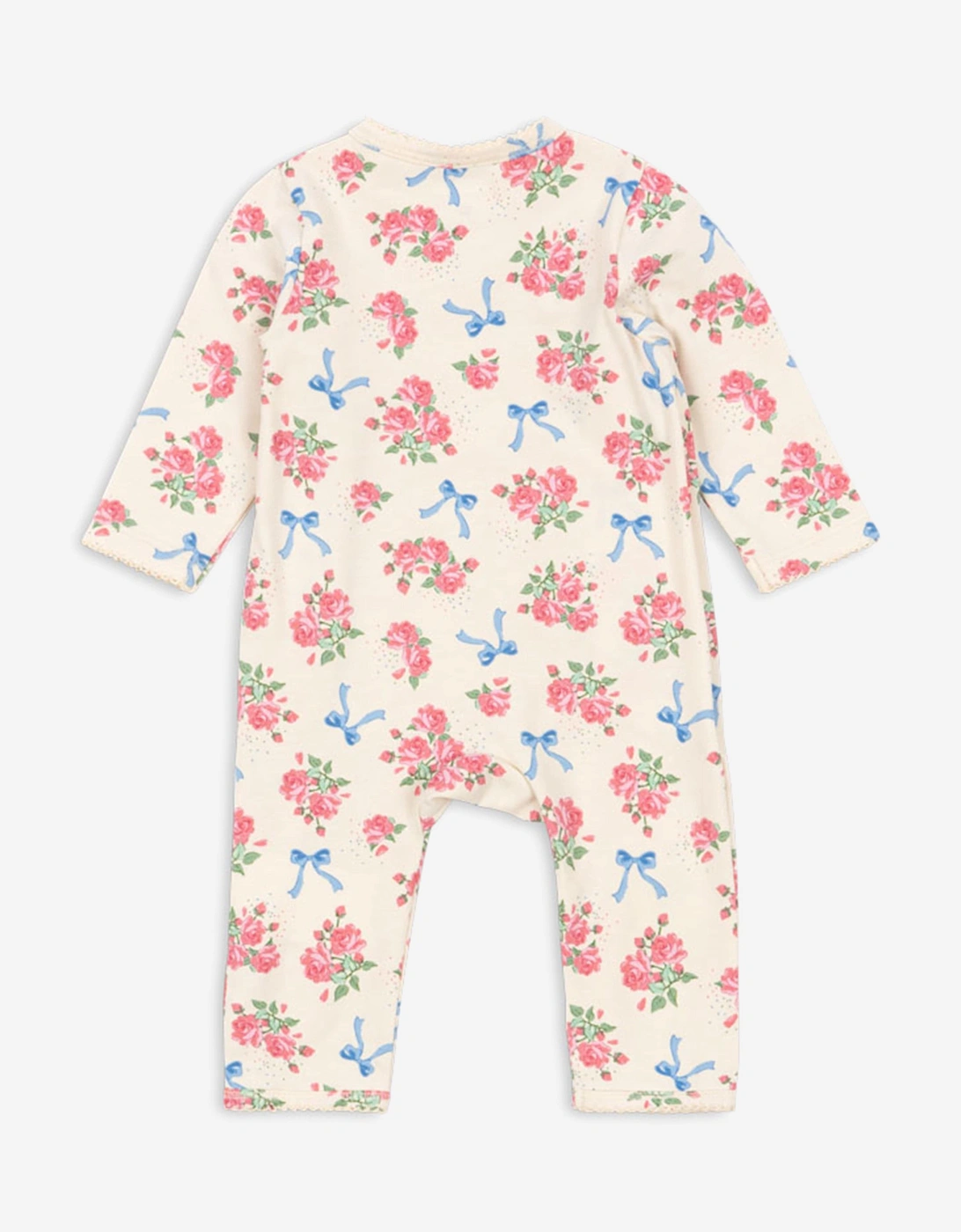 Baby Girls Bella Rosita Romper in Ivory