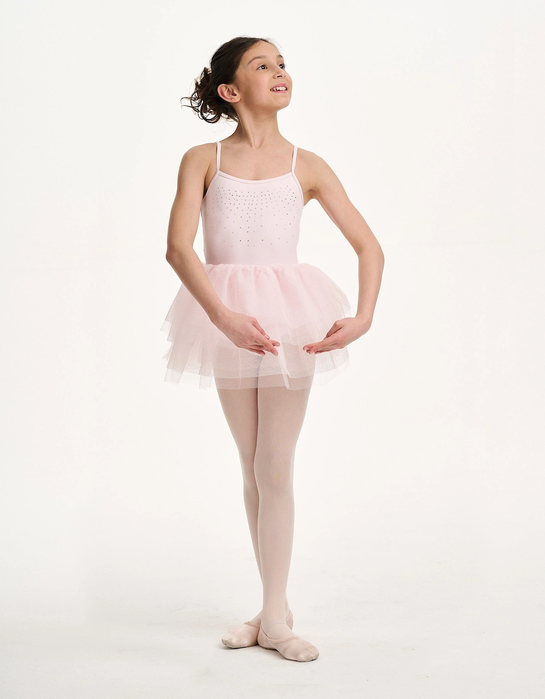 Girls Jete Bow Back Tutu in Pink, 7 of 6