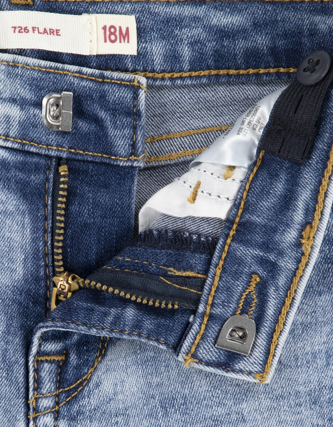 Baby Girls 726 Flare Jeans in Blue