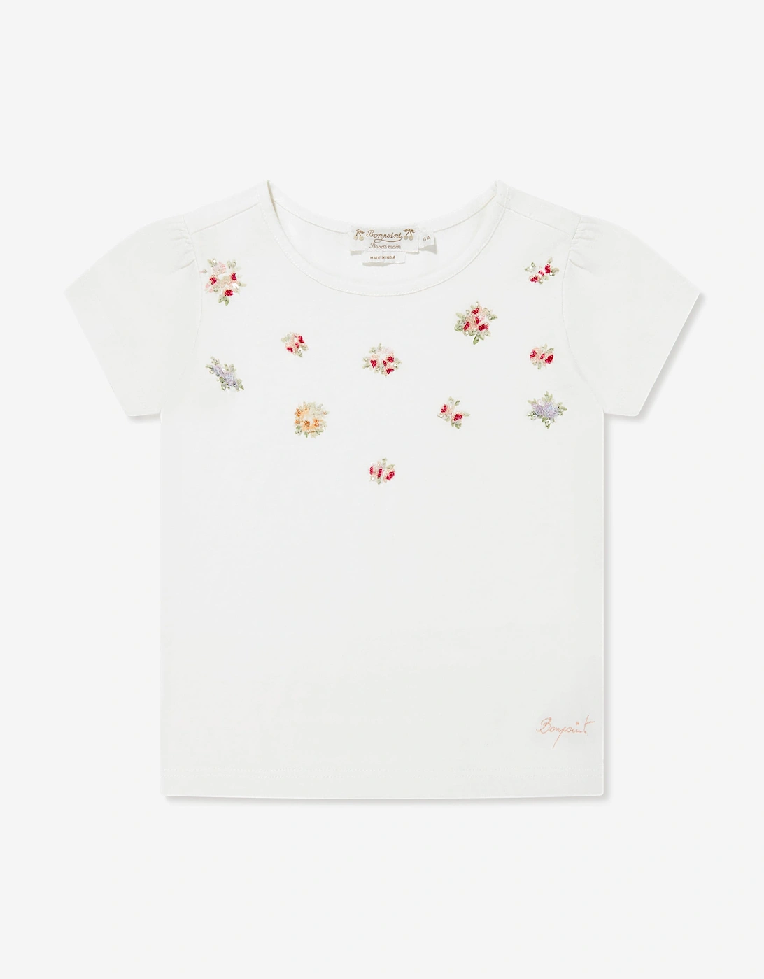 Girls Capricia T-Shirt in Ivory, 5 of 4