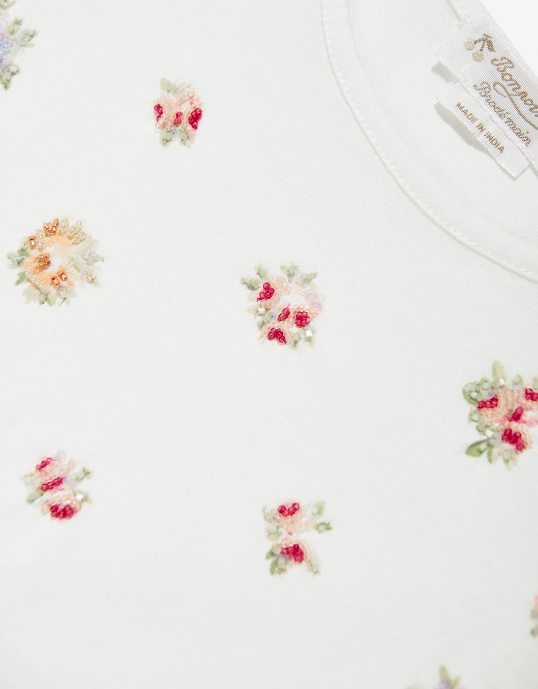 Girls Capricia T-Shirt in Ivory
