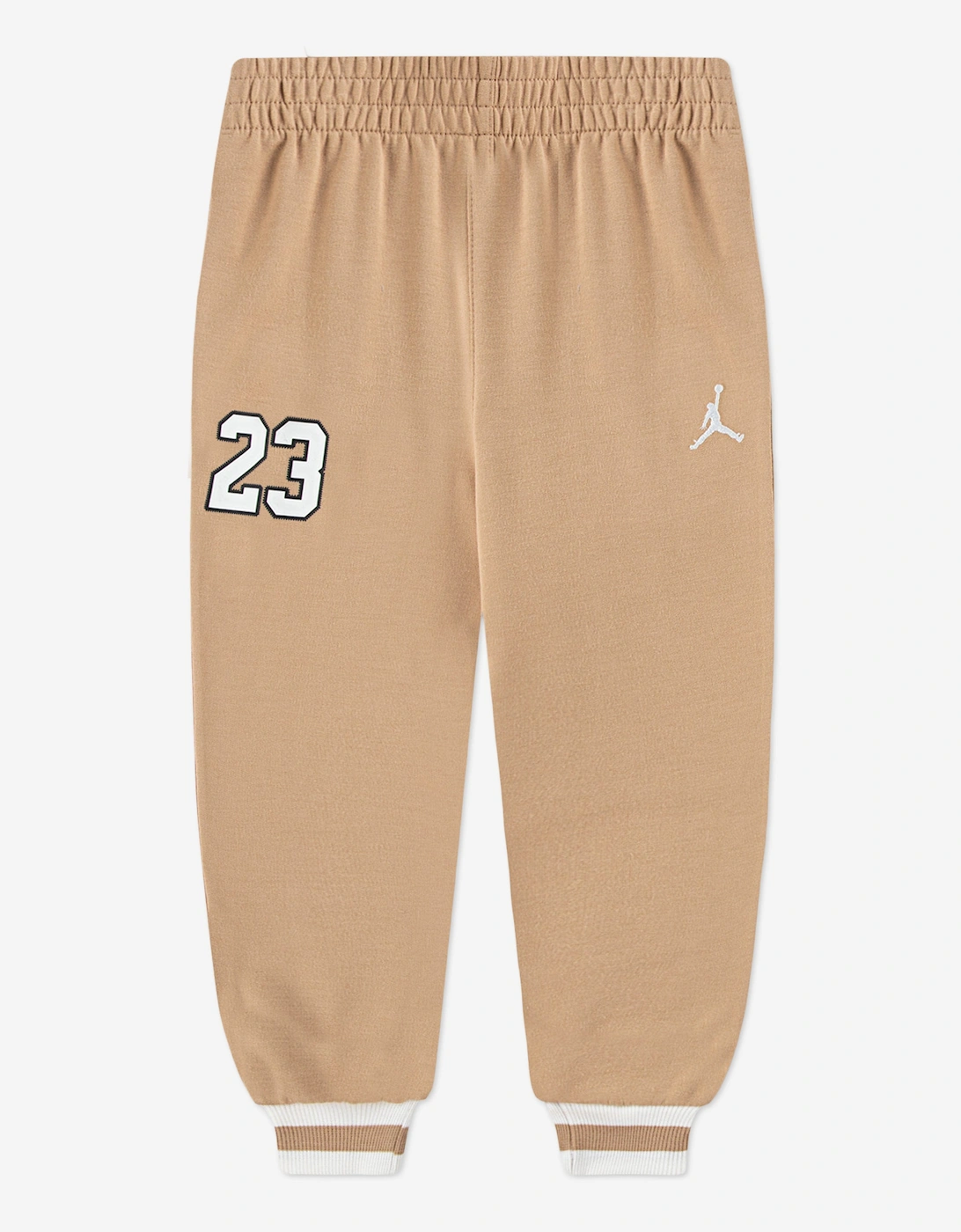 Kids MJ 23 FZ Tracksuit Set in Beige