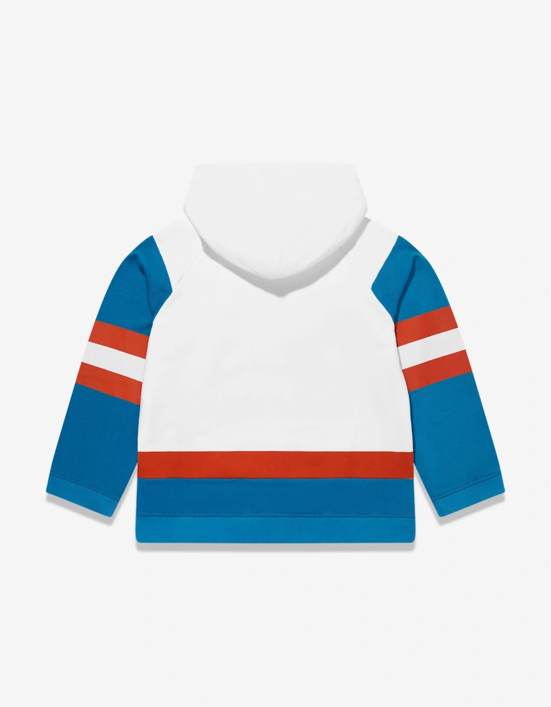 Boys Logo Hoodie in Blue